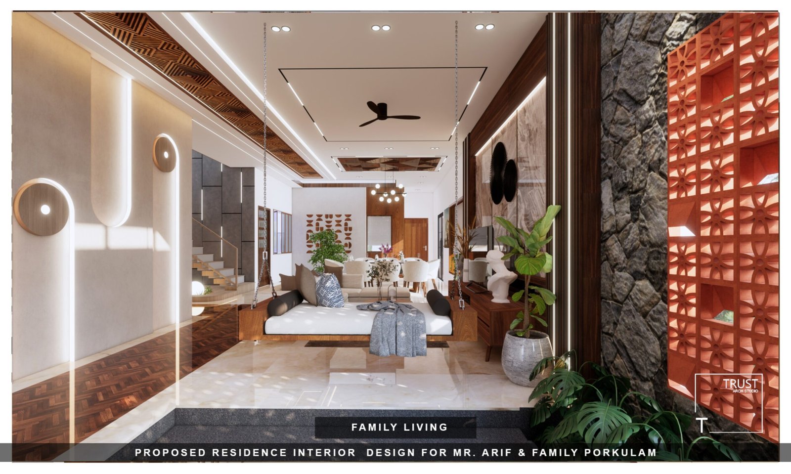 MR.ARIF AND FAMILY – 3D INTERIOR VIEWS TRUST ARCH STUDIO_7